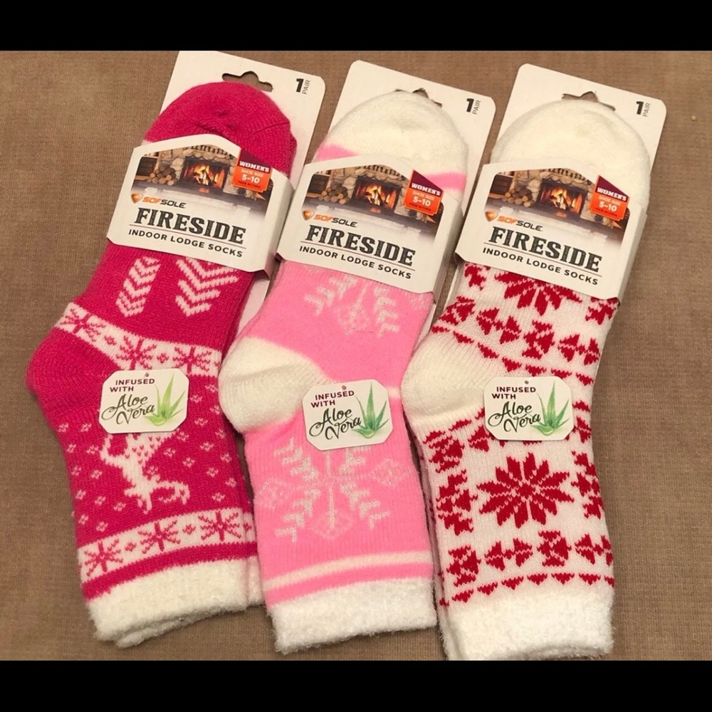 3 Pair of Sof Sole Fireside Lodge Socks